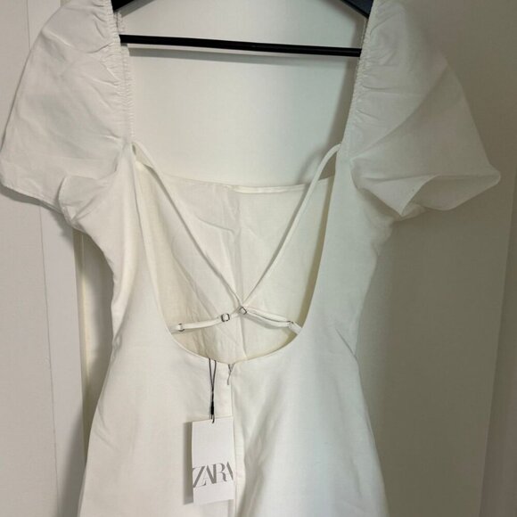 Zara Dresses & Skirts - ZARA WOMAN NWT FW24 BLACK DRAPED HALTER DRESS SIZE XS 3152 242 250